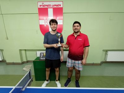 Sieger im Doppel
Fabian und Khudhur
